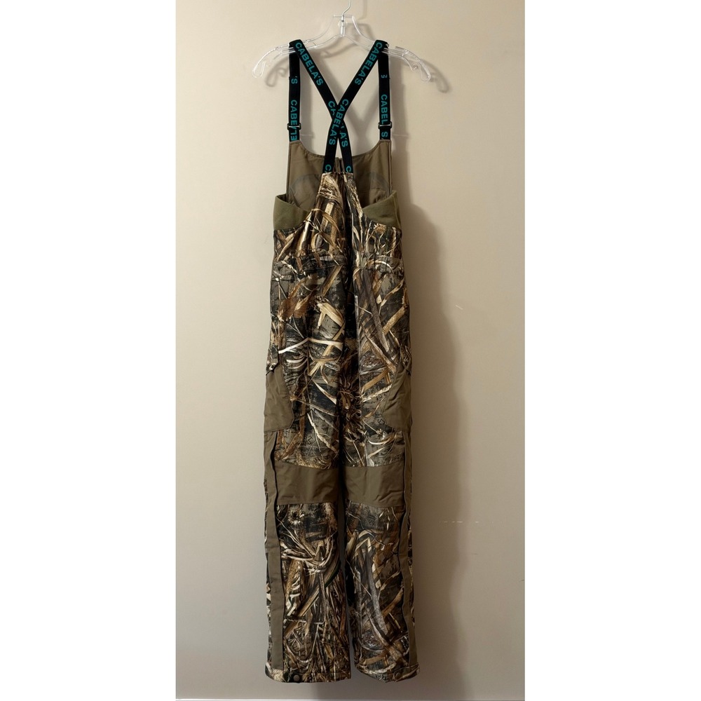 Cabela's Women's Camo Bib Coveralls Size S/P Hunting Outfitter N58